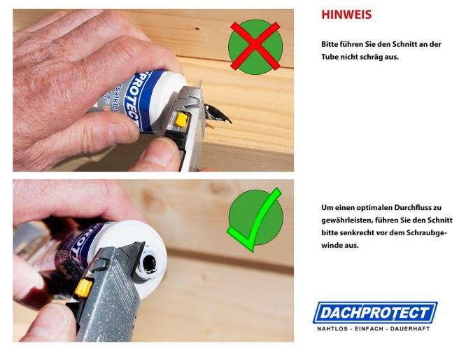 Preview: SET: 1 x DACHPROTECT Dachgully DN50 bis DN150 1 x DACHPROTECT EPDM Anschlusskleber FLEX 290ml